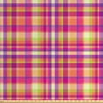 thumbnail image 1 of Ambesonne Colorful Fabric by the Yard Upholstery, Checkered Pixel Squares, 5 Yards, Multicolor, 1 of 4