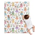 thumbnail image 1 of Colorful Fairy Flower Pattern Blanket,Comfortable Soft Flannel Throw Blanket,All Season,Warm Lightweight Blankets for Sofa Bed Couch Living Room Chair,30"x40", 1 of 4