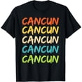 thumbnail image 1 of Colorful Family Group Summer Vacation Mexico Cruise Cancun T-Shirt, 1 of 4