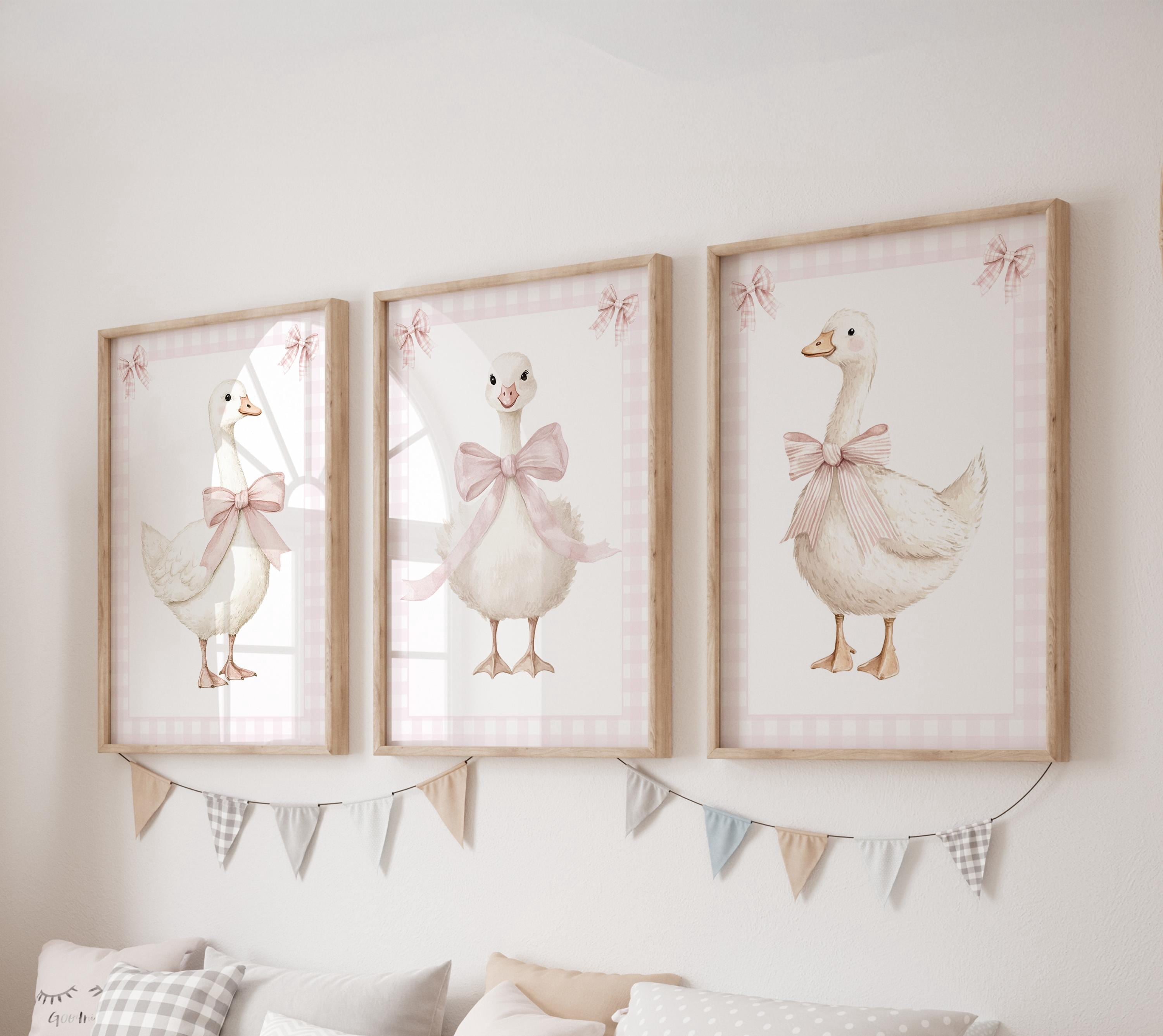 Colorful Farmhouse Posters Set of 3 | Rustic Barn Floral Landscape ...