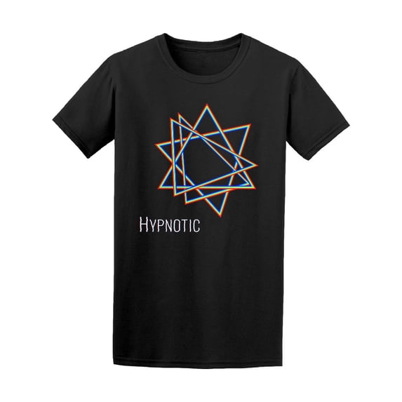 Colorful Figure Hypnotic T-Shirt Men -Image by Shutterstock, Male 3X-Large