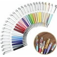 thumbnail image 1 of Colorful Fillable Ink Empty Tube Ballpoint Pens Floating DIY Pens,Building Your Favorite Liquid Sand for Easter Gift 27 Pack, 1 of 6
