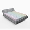 thumbnail image 1 of Colorful Fitted Sheet, Gradient Downpour in Large Spectrum Spotted Little Liquids Wet Work of Art, Soft Decorative Fabric Bedding, Queen Size, Multicolor, by Ambesonne, 1 of 2