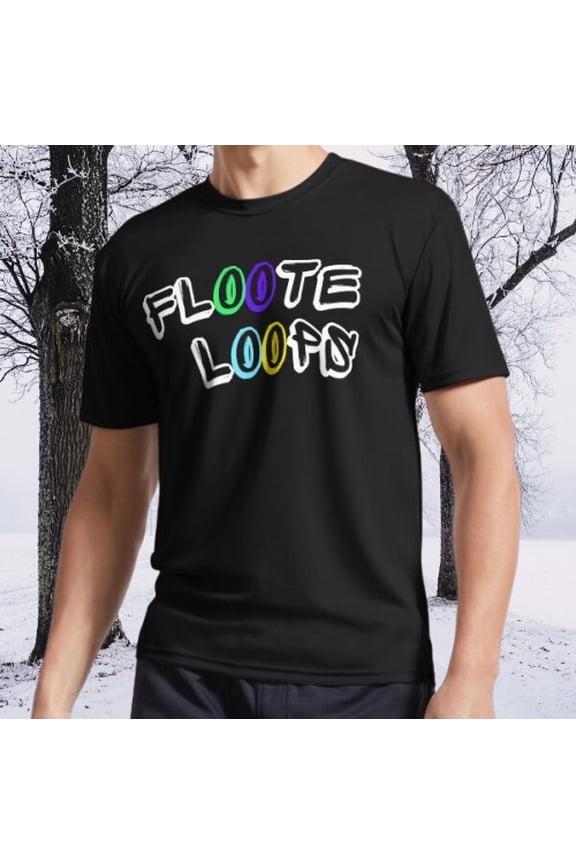 Colorful Floote Loops Active T-Shirt Logo TEE T-Shirt Funny Size S to 5XL