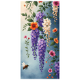 thumbnail image 1 of Colorful Floral Banner Nature Garden Design Decorative Flowers for Outdoor Party Event Home, 1 of 8