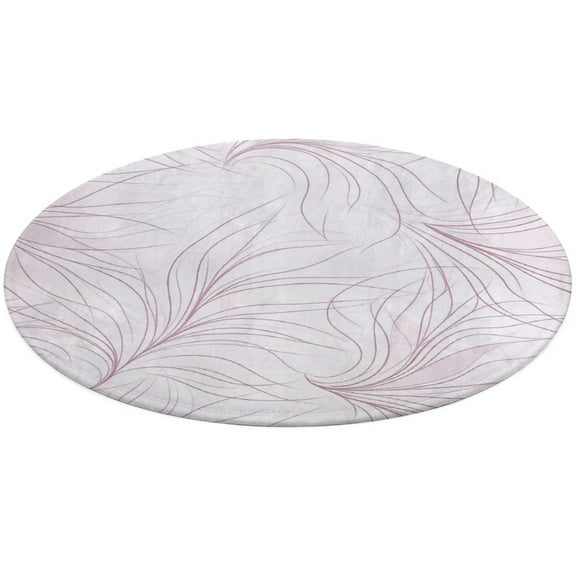 Colorful Floral Bohemia Round Carpet Living Room Carpet Modern And Stylish Living Room And Bedroom Decorative Carpet Rocking Chair Mat