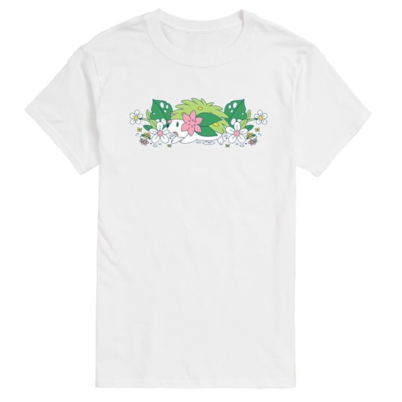 Colorful Floral Design Men's Short Sleeve T-Shirt for Casual Comfort