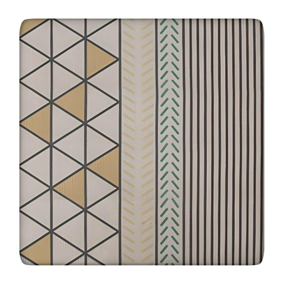 Colorful Floral Design Table Cover with Stretch Fit for Bohemian Style Kitchen and Patio Decor