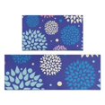 thumbnail image 1 of Colorful Floral Dots Pattern Kitchen Rugs Sets Of 2,Anti Fatigue Kitchen Mat Rugs Non Slip Washable,Decorative Kitchen Floor Mats for Kitchen,Sink,Laundry,17"x30"+17"x47", 1 of 7