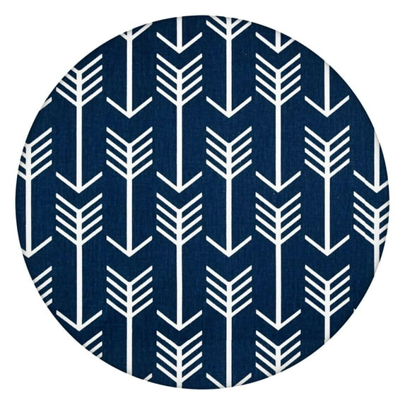 Colorful Floral Elastic Edge Boho Table Cover - Stretch Fit for Round Tables 52-56 Inches - Perfect Dining Tablecloth