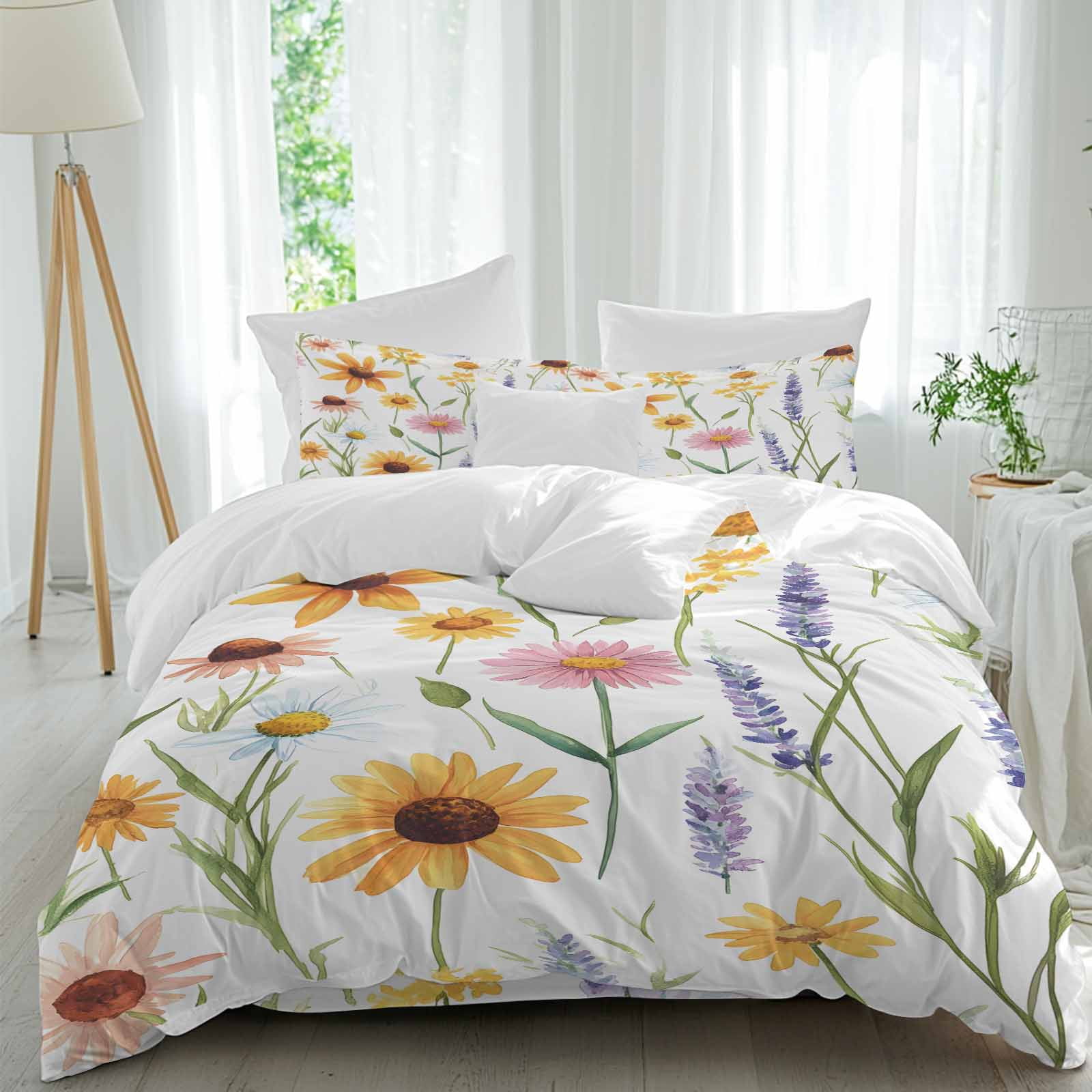 Floral Twin Duvet Cover