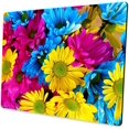 thumbnail image 1 of Colorful Flower Mouse pad Computer Mousepad with Personalized Design Office Non-Slip Rubber Mouse mat, 1 of 6