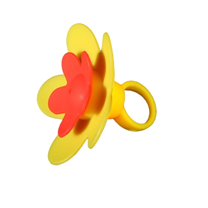 6-Piece Colorful Flower - Shaped Hummingbird Feeder Ring, Wearable Bird Attractor for Outdoor/Indoor