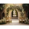 thumbnail image 1 of Colorful Flower Wall Photography Backdrops tic Rose Arch Wedding Bouquet Valentine's Day Photo Studio Background Props L, 1 of 5
