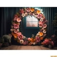 thumbnail image 1 of Colorful Flower Wall Photography Backdrops tic Rose Arch Wedding Bouquet Valtine's Day Photo Studio Background Props LH-2, 1 of 5