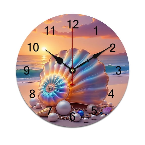 Colorful Flowers Bedroom Wall Clock Large Modern Kitchen Dinning Round Living Room Watch Home Decor