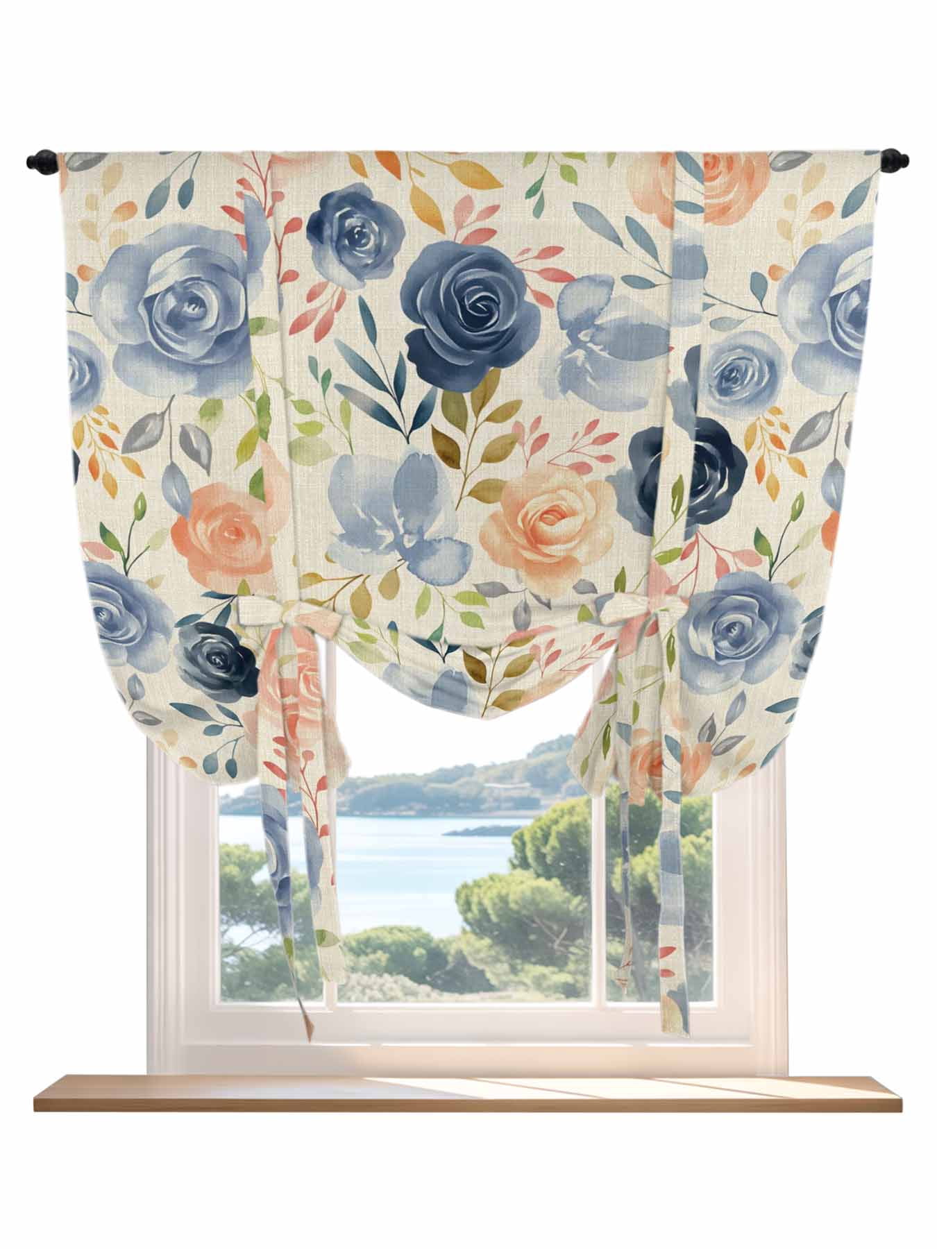 Balloon Curtains For Kitchen
