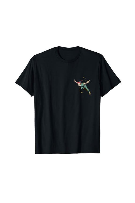 Colorful Flying Character T-Shirt with Pixie Dust Design for Fun and Playful Style