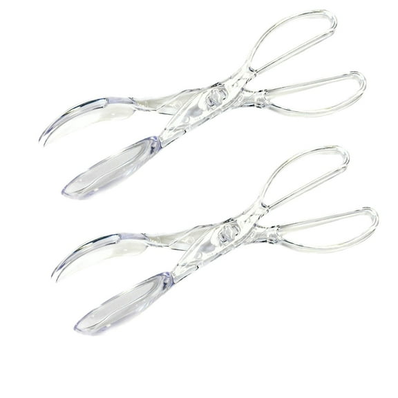 Colorful Food Clips,Plastic Food Clip Bread Clip Extended Anti Scalding Steak Clip Transparent