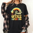 Colorful Front Office Superhero Graphic Comfort Colors T-Shirt for ...