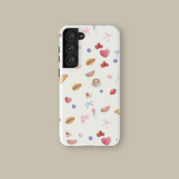 Colorful Fruit Collage MagSafe Case for iPhone Samsung Summer