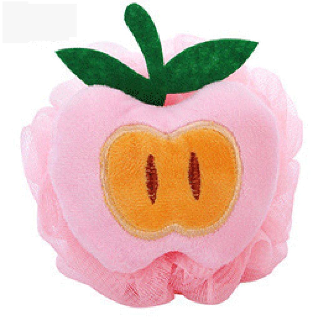 Colorful Fruit Shape Bath Ball Sponge Cute Body Dead Skin Remover ...