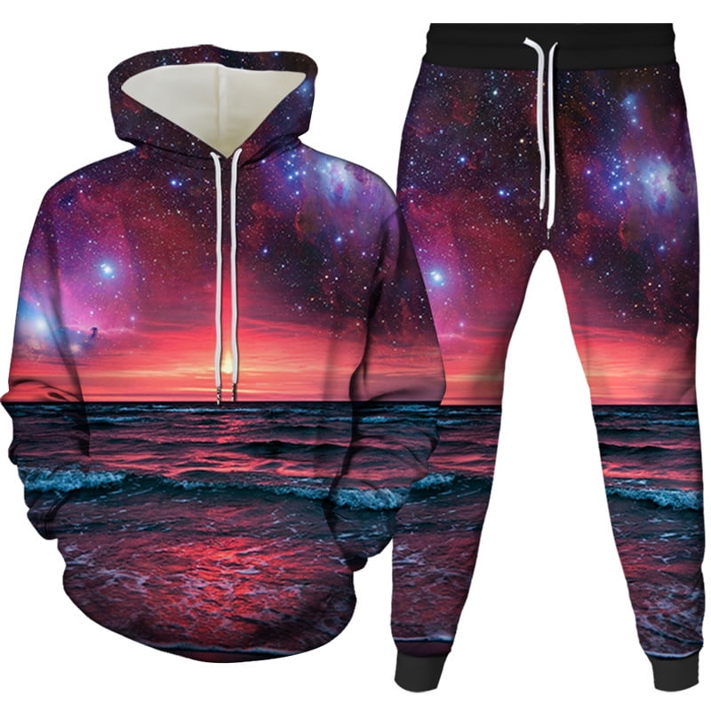 Galaxy hoodie and pants clearance