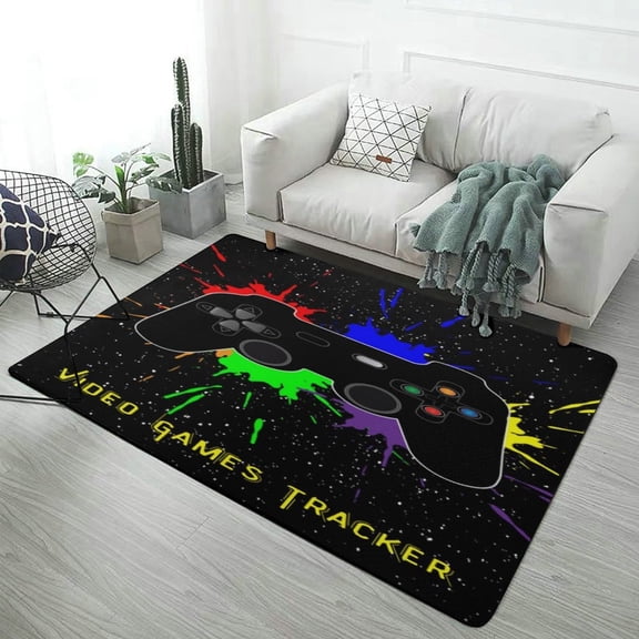 Colorful Game Carpet Soft Comfy Rug for Home Living Room Bedroom Doormat Decor Area Rug Non-slip Mat 60"x 40"