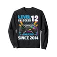 thumbnail image 1 of Colorful Game Controller Design Sweatshirt for Celebrating Level 12 Unlocked Since 2014, 1 of 5
