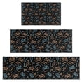 thumbnail image 1 of Colorful Games Element Black Pattern Kitchen Rugs Sets Of 3,Kitchen Runner Rugs Non Skid Washable,Decorative Kitchen Floor Mats for Kitchen,Sink,Laundry,17"x30"+ 17"x47" + 17"x59", 1 of 6