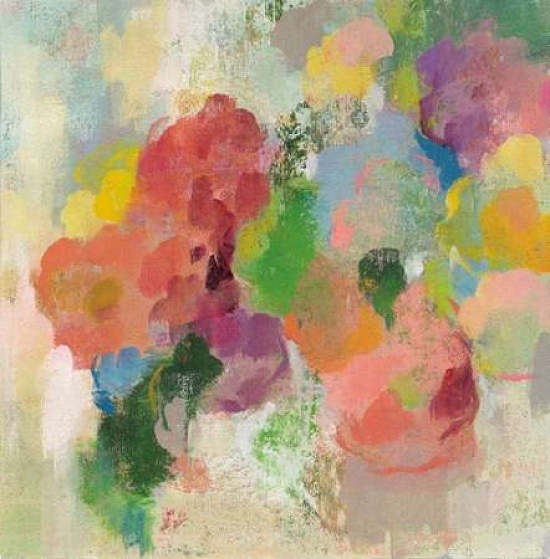 Colorful Garden III Canvas Art - Silvia Vassileva (24 x 24)