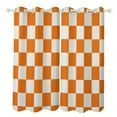 thumbnail image 1 of Colorful Geometric Checkered Luxury Window Curtains Blinds for Living Room Bedroom Bathroom Kicthen Door Home Decor 2 Panels, 1 of 6