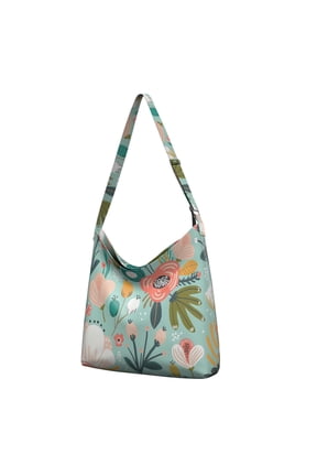 Colorful Geometric Crossbody Bag - Lightweight Adjustable Shoulder Tote, Multi-Pocket Spacious Travel Purse