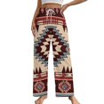 thumbnail image 1 of Colorful Geometric Lines Pajama Pants Loose Pajamas Female Breathable Home Trousers Leisure Sleeping Pants Large Size, 1 of 6