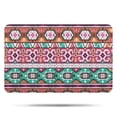 thumbnail image 1 of Colorful Geometric Pattern Bathroom Rugs Mat,Non Slip Microfiber Bathroom Rug,Rubber Backing,Soft Bathroom Mats for Bathroom Floor,Tub and Shower,17x27in(43x68cm), 1 of 5