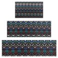 thumbnail image 1 of Colorful Geometric Pattern Kitchen Rugs Sets Of 3,Kitchen Runner Rugs Non Skid Washable,Decorative Kitchen Floor Mats for Kitchen,Sink,Laundry,17"x30"+ 17"x47" + 17"x59", 1 of 6