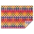 thumbnail image 1 of Colorful Geometric Pattern Rectangle Tablecloth 60"x84",Waterproof Polyester Rectangle Table Cloth, Wipeable Spillproof Polyester Tablecloth for Dining, Camping, Indoor and Outdoor, 1 of 5
