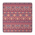 thumbnail image 1 of Colorful Geometric Pattern Square Fitted Tablecloth with Elastic Edge,Square Table Cover,Washable Elastic Table Cover for Home Kitchen Party Decor 34"x34", 1 of 6