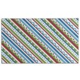 thumbnail image 1 of Colorful Geometric Stripe Pattern Door Rugs,Washable Non Slip Door Mats Indoor,Decorative Door Mats,Entry Mat Indoor for Entrance,Bedroom,Kitchen,Bathroom,17"x30", 1 of 6