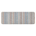 thumbnail image 1 of Colorful Geometric Striped Pattern Kitchen Rug Mat,Kitchen Runner Rugs Non Skid Washable,Decorative Kitchen Floor Mats for Kitchen,Sink,Laundry,17"x47.2", 1 of 7