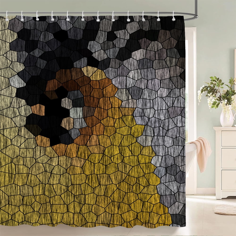 Circus Print Pattern Bathroom Shower Curtain