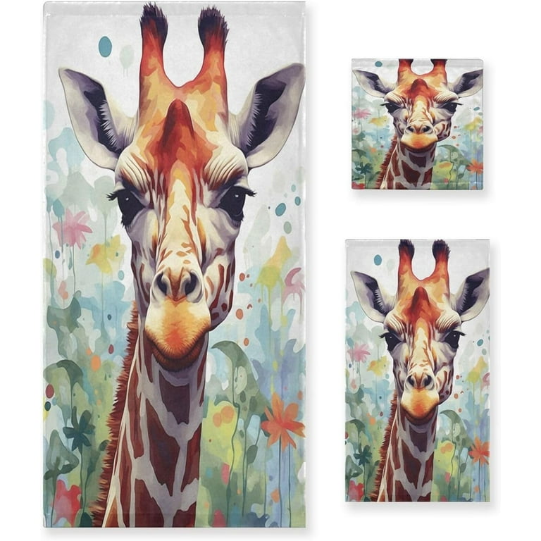 Giraffe towels sale