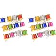 thumbnail image 1 of Colorful Glitter Mini Drum Christmas Tree Ornaments, Tree Hanging Decoration, Christmas Tree Drum Ornaments, Pendant Holiday Wedding New Year Party Christmas Decor, 24 Pcs, 1.18 Inches, 1 of 4