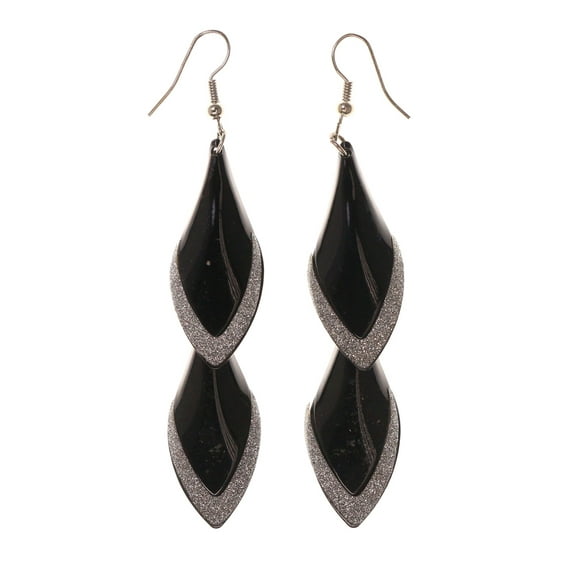 Colorful Glitter Sparkle Dangle-Earrings #LQE2264