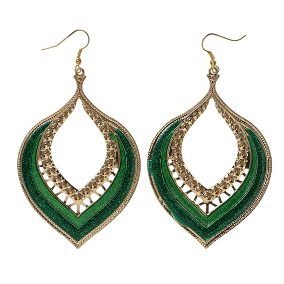 Colorful Glitter Sparkle Dangle-Earrings #LQE2509