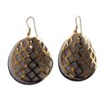 thumbnail image 1 of Colorful  Glitter Sparkle Dangle-Earrings #LQE2692, 1 of 2