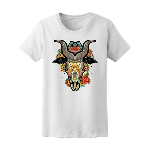 Colorful Goat Collage T-Shirt Women -Image by Shutterstock, Female x-Large
