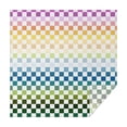 thumbnail image 1 of Colorful Gradient Checkerboard Checkered Pattern Square Tablecloth,Waterproof Square Table Cover,Wipeable Spillproof Washable Table Cover for Home Kitchen Party Decor 52"x52"(132x132cm), 1 of 6