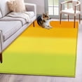 thumbnail image 1 of Colorful Gradient Washable Area Rugs 2.7'x5', Green Yellow Orange Ombre Striped Modern Low Pile Throw Living Room Rug Non-Slip Sturdy Edge Binding Carpet for Indoor Entryway Bedside Kitchen, 1 of 9