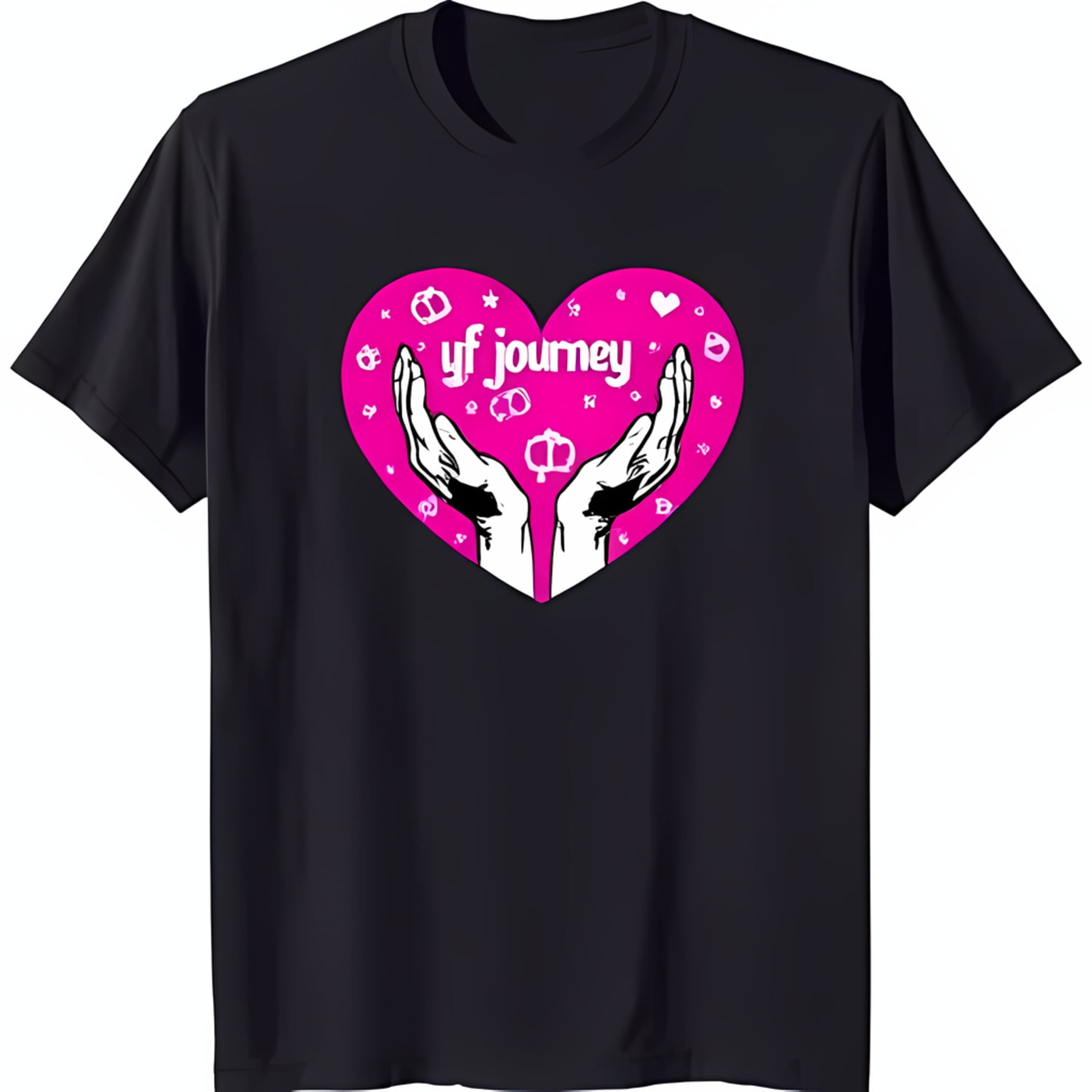 Colorful Graphic Black TShirt 'Be Here to Summer Slunths on BAUL